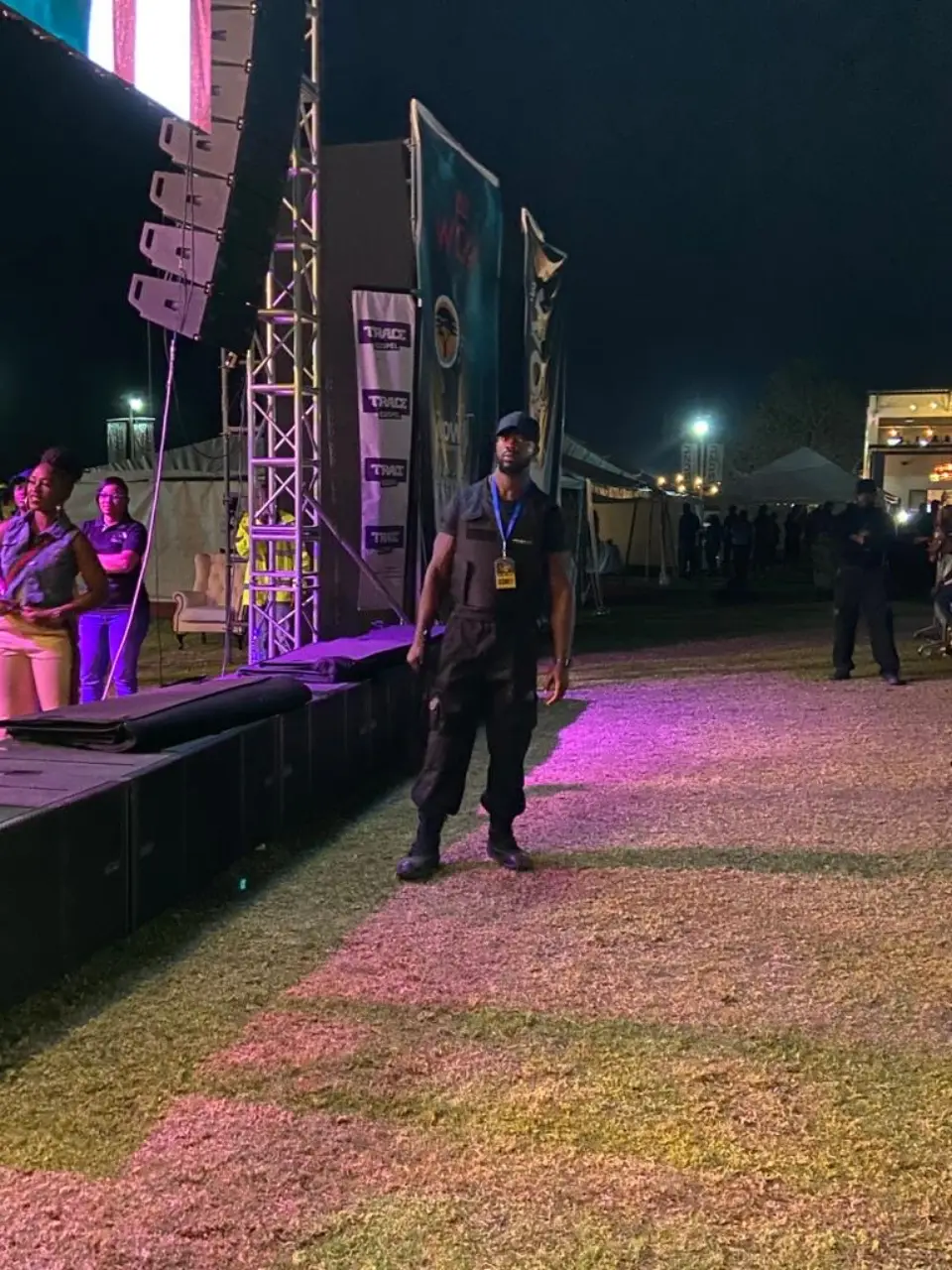 RHS security presence on site