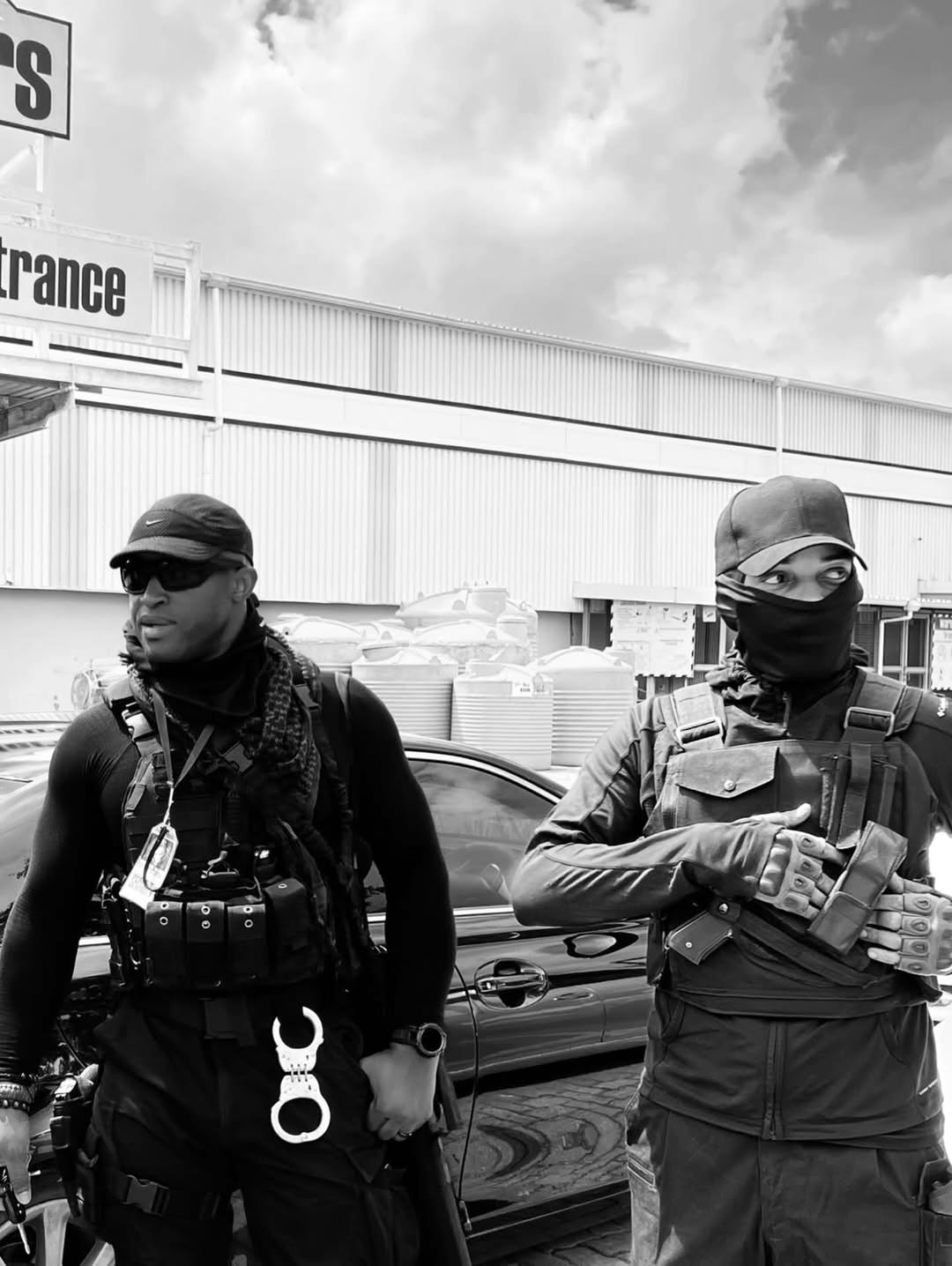 RHS security personnel on duty